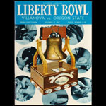 1962 4th Annual Liberty Bowl Villanova vs Oregon State College Football Program