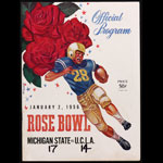 1956 Rose Bowl Michigan State vs UCLA College Football Program