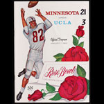 1962 Rose Bowl Minnesota vs UCLA College Football Program