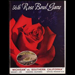 1970 Rose Bowl Michigan vs USC College Football Program