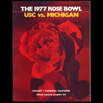 1977 Rose Bowl USC vs Michigan College Football Program