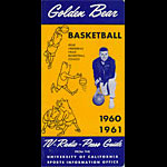 University of California Berkeley Golden Bears 1960 - 1961 College Basketball Media Guide