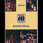 1983 - 1984 Pacific 10 Conference Pac-10 College Basketball Media Guide