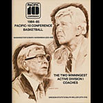 1984 - 1985 Pacific 10 Conference Pac-10 College Basketball Media Guide