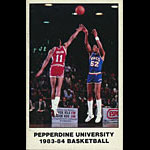 Pepperdine University Waves 1983 - 1984 College Basketball Media Guide