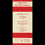1950 California Colleges and High School Basketball Program