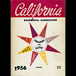 1956 Revised California Basketball Association Program and Guide  Basketball Program