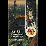 Cleveland Cavaliers 1982 - 1983 Basketball Media Guide