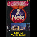 1981 - 1982 Nets Basketball Media Guide