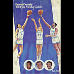 1981 - 1982 Nuggets Basketball Media Guide