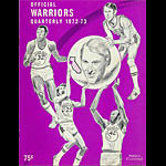1972 - 1973 Warriors Basketball Program