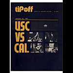 1981 USC vs Cal Program
