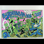 Jamie Burton Burning Man 2001 Poster