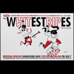 Guy Burwell White Stripes Poster