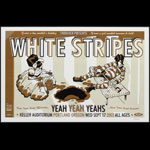 Guy Burwell White Stripes Poster