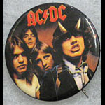 AC/DC Highway to Hell Color Lapel Button Pin