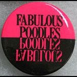 Fabulous Poodles Button Pin
