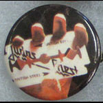 Judas Priest British Steel Button Pin