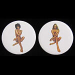 Al Kooper - Act Like Nothing's Wrong Set of 2 Button Pin