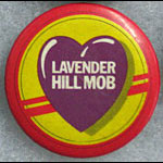 Lavender Hill Mob Button Pin
