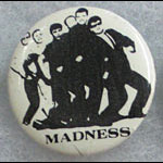 Madness Button Pin