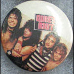 Quiet Riot Button Pin