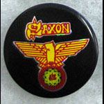 Saxon - Wheels of Steel Button Pin