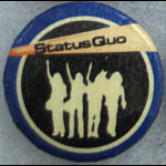 Status Quo Button Pin