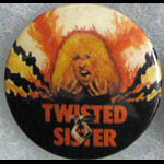 Twisted Sister - Dee Snider Button Pin