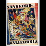 1928 Cal Stanford Big Game College Football Program