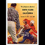 1951 Cal vs Santa Clara College Football Program