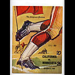 1964 Cal vs Minnesota College Football Program