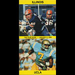 1984 Illinois vs UCLA Rose Bowl Media Guide