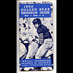 1962 Cal Bears Football Media Guide