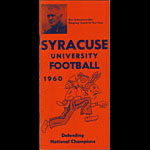 1960 Syracuse Orange Football Media Guide