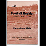 1958 University of Idaho Football Media Guide