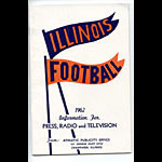 1962 University of Illinois Football Media Guide