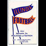 1963 University of Illinois Football Media Guide