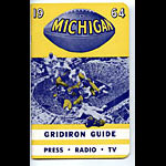 1964 University of Michigan Football Media Guide