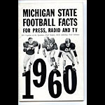 1960 Michigan State University Football Media Guide