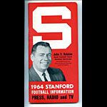 1964 Stanford University Football Media Guide