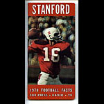 1970 Stanford University Football Media Guide