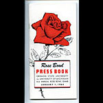 1965 Oregon State vs Michigan Rose Bowl Football Media Guide