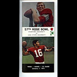 1971 Stanford vs Ohio State Rose Bowl 57 Football Media Guide