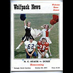 1967 North Carolina vs Duke College Football Program