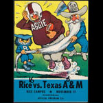 1951 Rice vs Texas A&M College Football Program