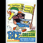 1962 Rice vs Oregon College Football Program