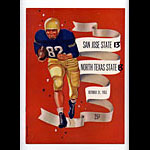 1953 San Jose State vs North Texas State College Football Program