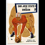 1953 San Jose State vs Oregon College Football Program