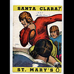 1937 Santa Clara vs St Marys College Football Program